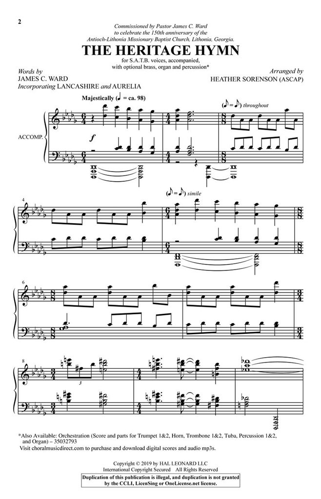 The Heritage Hymn